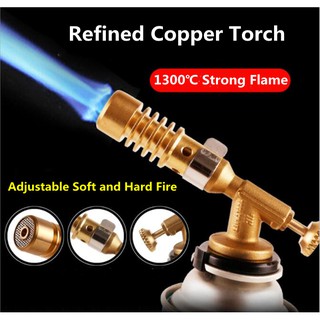 Gas torch Welding Nozzle Heat Flame Gun Bronze Brazing Blow Torch Propane Gas Plumbing Torch