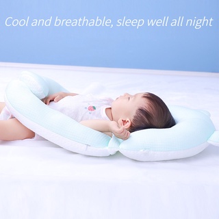Newborn baby styling pillow to correct and correct head baby 0-1 year old baby comfort pillow anti-shock pillow