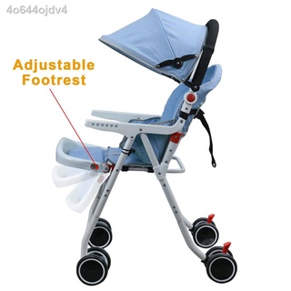 ♙☏BBA A69C 2 in 1 Baby Stroller High Chair Pushchair Stroller Pram Baby Trolley Reclining Stroller