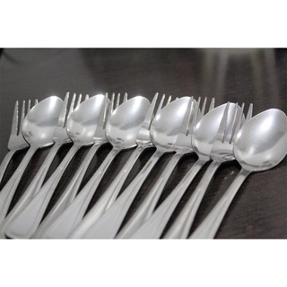 12pcs Set Spoon and Fork