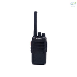 ★BAOFENG BF-M4 UHF FM Transceiver 5W Handheld Interphone 400-470MHz 16CH Two Way Portable Radio Support Long Communication Range Long Standby Time Clear Voice Walkie Talkie Black US Plug