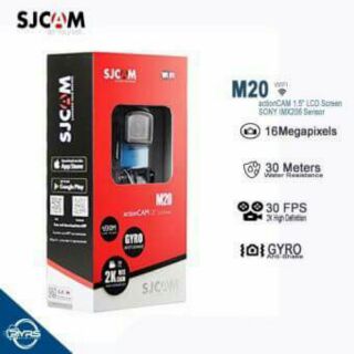 SJCAM M20 WiFi 16MP 4K 2K Gyro Stabilization Action Camera