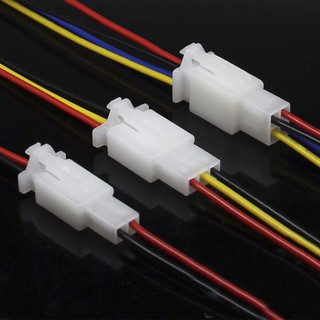 Male Female Practical Car Motorcycle Durable With Wire Connector Plug Socket