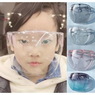【COD】Full Face Shield Mask Large Oversized Mirror Protective Acrylic Full Face Sunglasses BLOCC Face Mask Eye Protection Face Shields With Box Face Shield