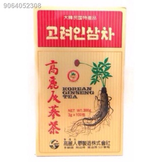DFGF10.15♨✙✘Anti Stress Fatigue Korean Ginseng Tea 100 bags x3g