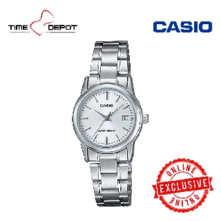 Casio LTP-V002D-7AUDF Silver Stainless Steel Watch For Women (1)