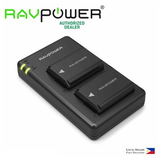 RAVPower NP-FW50 2x Battery & Dual Charger Set for Sony (1)