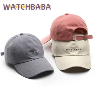 korean fashion simple embroidery baseball cap for men & women unisex vintage cap couple cap