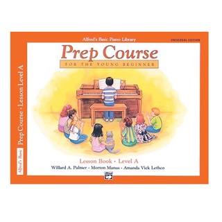 Alfred's Basic Piano Library Prep Course Lesson Book Level A Universal Edition w/ CD
