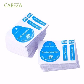CABEZA Mobile Phone Accessories Dust Removal Sticker Tablet PC Dust Papers Screen Cleaning Tool Tempered Glass Camera Lens Screen Cleaner Dust-absorber Guide Sticker LCD Screens Cell Phone Dust Absorber