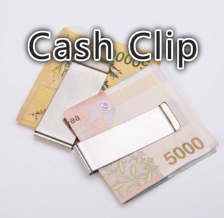 Stainless Steel Cash Clip Money Clip for Cash Slim Money Clip Metal Cash Clip ID Card Folder Business Card Clip Credit Card Clip Nonrust Steel Money Wallet Holder