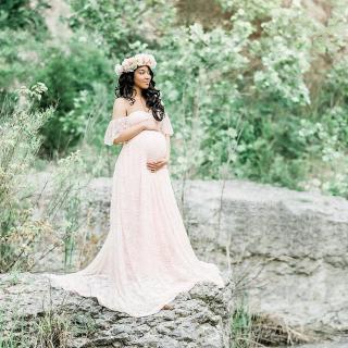 Long Maternity Photography Props Pregnancy Dress Photography Maternity Dresses Photo Shoot Pregnant
