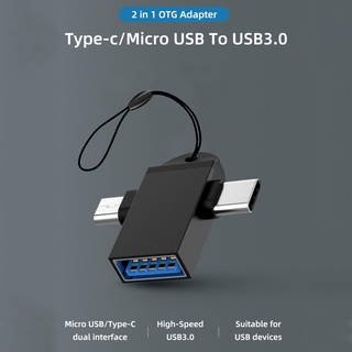 JTKE 2-in-1 Type-C Micro USB OTG Adapter For Android Huawei USB 3.1 Data Transmit Converters For Tablet Hard Disk Drive Phone