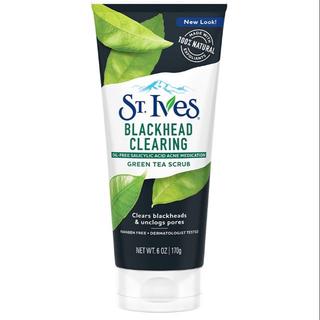 St. Ives Blackhead Clearing Green Tea Scrub Salicylic Acid Acne