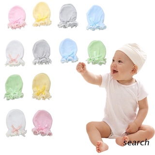search 2 Pairs Baby Anti Scratching Soft Gloves Newborn Protection Face Scratch Mittens