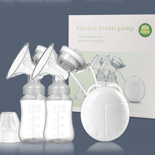 Mother Manual Double Electric Breast Pump (White) (1)