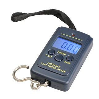 ※COD※Portable 40kg-10g Electronic Digital Hanging Luggage Fishing Weight Scale (1)