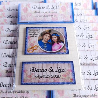 Wedding Souvenir Personalized with Tag