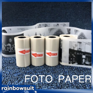【RB】57x30mm Semi-Transparent Thermal Printing Roll Paper for Paperang Photo Printer