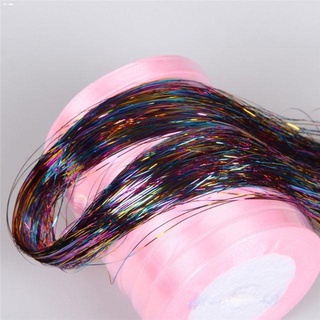 hair clips✁Hair tinsel sparkle holographic glitter extensions highlight