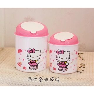 Hello kitty 2in1 trash can 6015