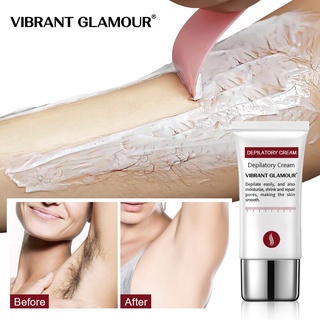 VIBRANT GLAMOUR Hair Removal Cream Painless Depilatory Cream Skin Friendly Painless Flawless Hair Re