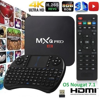 LISLIS 5G MXQ pro 4k android Tv box with keyboard