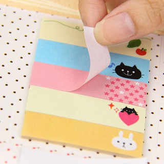 Planner Memo Pad 4 Folding Animal Page Marker Sticky Note (6)