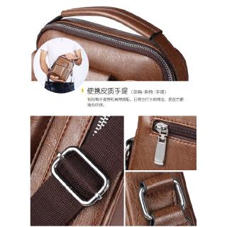 Versdo Men Fashion Leather Premium Shoulder Messenger Bag 01 (9)