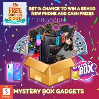 Mystery Premium Treasure gadgets and lucky Items inside a mistery gadget phone parcel treasure Box!