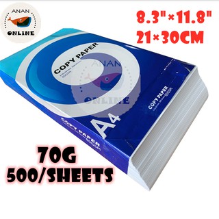 A4 Copy Paper Hard Copy Bond Paper/70gsm/500Sheets