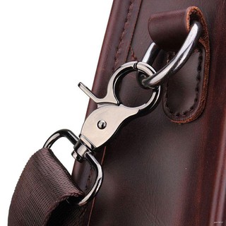 ♗✕⊕Men Leather Messenger Briefcase Laptop Shoulder Crossbody Bag Business Handbag COD+Ready Stock! (2)