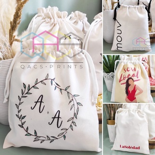 Personalized String Pouch/ Katsa Pouch Bags/ Favorbags / Packaging Bags