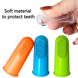 Pet Supplies Silicone Finger Toothbrush Dog Finger Toothbrush Dogs and Cats Oral Cleaning Tools Dog Toothbrush (4)