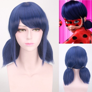 Ladybug Girl Wig cosplay Ladybug Black Cat Adult Children Miraculou