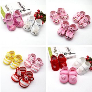 Baby Girl Shoes Toddler Breathable Flowers Cotton Sneakers Infant First Walkers Shoes