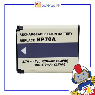 BP70A Camera Battery Replacement 3.7V 620mAh Li-Ion Rechargeable