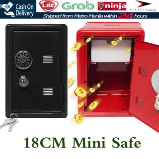 Mini Safes Creative Money Safe box Crafts Money Box Security Cash Box (1)