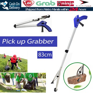 【Fast Delivery】83cm Foldable Garbage Pick Up Tool Grabber Claw Gripper