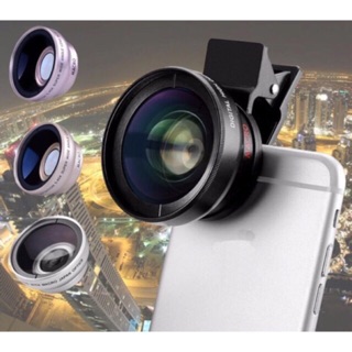 0.45x wide angle macro universal phone Photo Selfie Lens