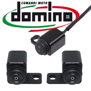 Rizoma Domino Mini Driving Light 3 Way Switch Side Mirror Mount