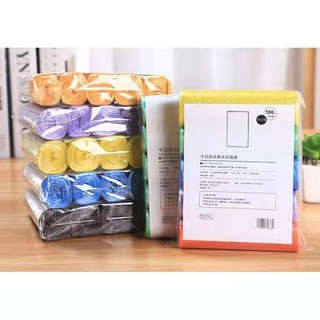 75Pcs/Pack 5In1 AND 1 ROLL/15PCS Roll Disposable Colorful Garbage Bag Multi-Purpose Trash Bag