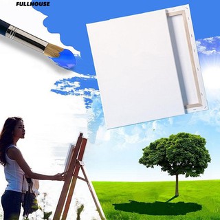 💎♥ White Blank Board Wooden Frame Art Artist Oil Paints (4)