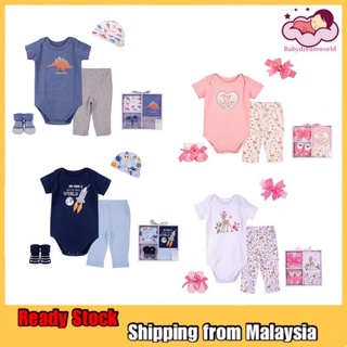Hudson Baby Clothing Gift Set (4 Pcs)▲