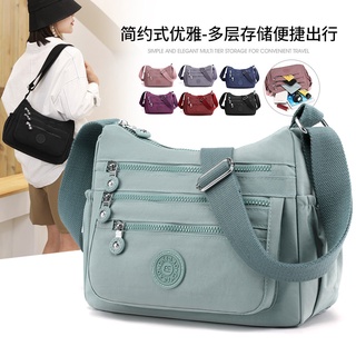Messenger Bag Female Mother Pack Shoulder Canvas Bag Large Capacity Oxford20210825