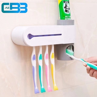 CBB.AZ Toothbrush sterilizer UV Light Sterilizer Toothbrush Holder Cleaner Automatic Toothpaste Disp