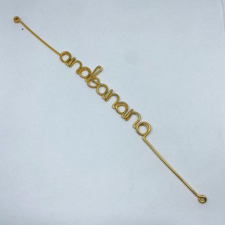Handmade Customized / Personalized Name Wire Bookmark