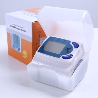 Digital Wrist Blood Pressure LCD Monitor & Heart Beat Meter
