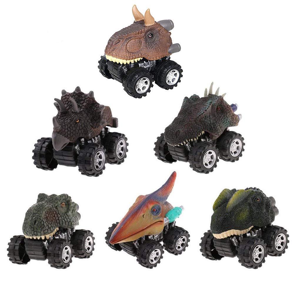 Creative Dinosaur Toys Pull Back Cars Kids Christmas Gifts