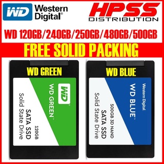 ´･ω･WD SSD GREEN / BLUE 120GB 240GB 250GB 480GB 500GB 512GB SATA SSD (1)